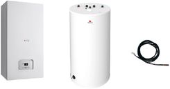 Zdjęcie Saunier Duval Thelia Condens AS 18 + czujnik NTC + zasobnik c.w.u. FE 150/6 BM kod 0010019694 - Śmigiel