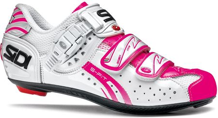 Buty rowerowe Sidi Genius 5-Fit Carbon Woman Vernice  - biało-różowy