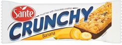 Zdjęcie Sante Baton Zbożowy Crunchy Musli Z Dodatkiem Bananów Podlany Czekoladą 40G - Rabka-Zdrój