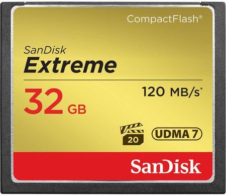 SanDisk Extreme CompactFlash 32GB UDMA7 (SDCFXSB-032G-G46)