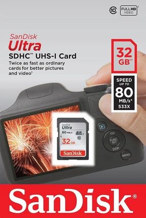 SanDisk Ultra SDHC 32GB UHS-I (SDSDUNC-032G-GN6IN)