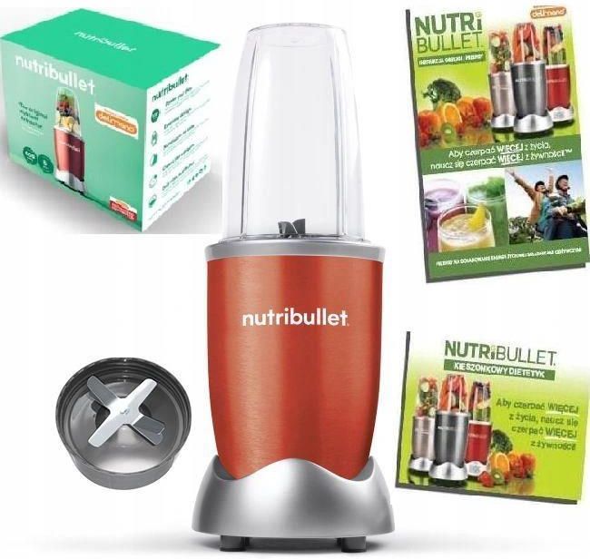NutriBullet Red 600 Ekstraktor Blender. Opinie i ceny na Ceneo.pl
