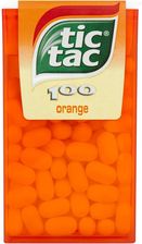 Zdjęcie Tic Tac Drażetki o smaku pomarańczowym 49 g - Lubomierz