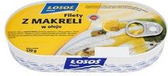 Łosoś Ustka Filety z makreli w oleju 170 g