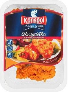 Konspol Skrzydełka z kurczaka panierowane 250 g - Ceny i opinie - Ceneo.pl