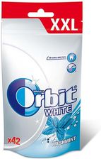 Zdjęcie Orbit White Freshmint XXL Guma do żucia bez cukru 58 g (42 drażetki) - Piła