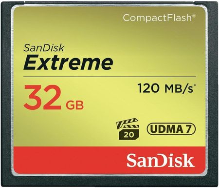 SanDisk Extreme CompactFlash 32GB UDMA7 (SDCFXS-032G-X46)