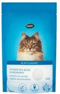Casti 4Cat Classic Żwirek dla kota silikonowy 3,8l
