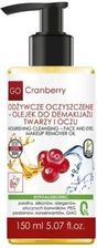 Zdjęcie Nova Kosmetyki Olejek do Demakijażu Twarzy i Oczu Odżywcze Oczyszczenie Go Cranberry 150ml - Ciechocinek