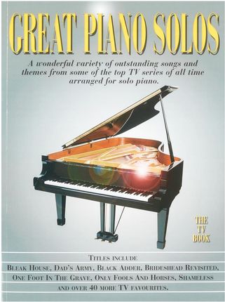 Great Piano Solos - The Tv Book