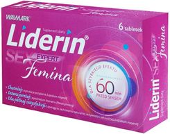 Liderin Sex Expert Femina 6 tabletek - zdjęcie 1