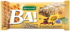 Zdjęcie Bakalland Ba! Baton Zbożowy 5 Ziaren Z Miodem - Małomice