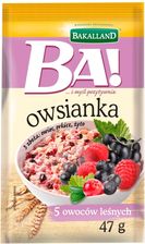Zdjęcie Bakalland Ba! Owsianka Z 5 Owocami Leśnymi 47g - Piechowice