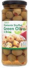 Zdjęcie Oliwki zielone nadziewane pastą paprykową 340 g - Wieliczka