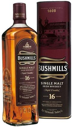 Bushmills 700Ml Single Malt Irish Whiskey 16 Years Karton