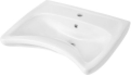 Deante Vital biały Umywalka ceramiczna dla osób z ograniczeniami ruchowymi CDV_6U6W