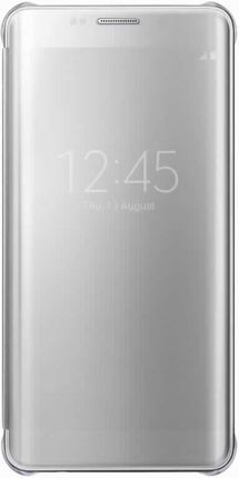 Samsung Clear View Cover do Galaxy S6 Edge Plus Srebrny (EF-ZG928CSEGWW)