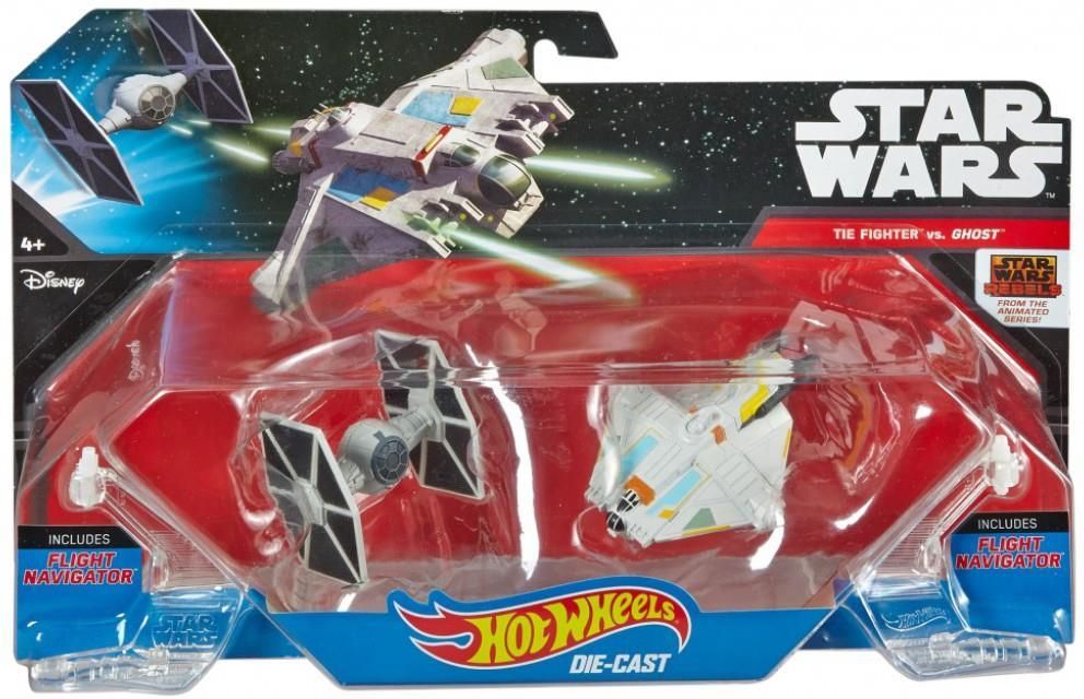 Hot Wheels Star Wars Tie Fighter Vs Millennium Falcon CGW90