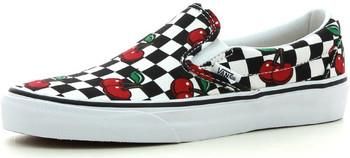 slip on cherry vans