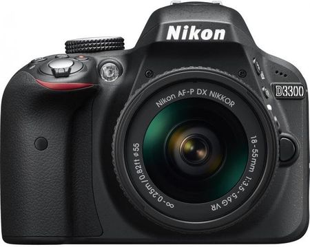 Lustrzanka Nikon D3300 Czarny + 18-55mm - Ceny i opinie na