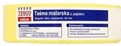 Zdjęcie Tesco Value Taśma Malarska Z Papieru 25m x 30mm - Bydgoszcz