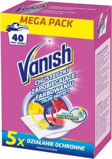 Vanish Color Protect Chusteczki zapobiegające zafarbowaniu ubrań do 40 prań (20 sztuk)