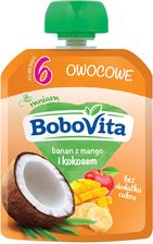 Bobovita Banan Z Mango I Mlekiem Kokosowym Po 6 Miesiącu 80G - Deserki dla dzieci