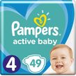 Pampers Active Baby VP rozmiar 4 49 pieluszek