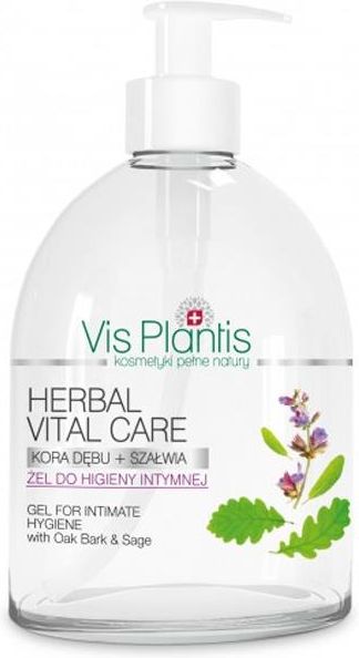 Kosmetyk Do Higieny Intymnej Vis Plantis Herbal Vital Care Zel Do Higieny Intymnej Kora Debu I Szalwia 500ml Opinie I Ceny Na Ceneo Pl