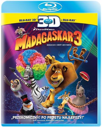 Madagaskar 3 3D (Blu-ray)