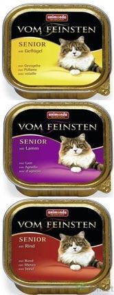 Animonda Vom Feinsten Senior Cat Mix Smaków 32X100G