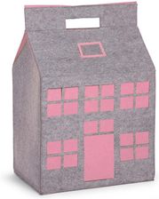 Childhome Filcowy składany pojemnik na zabawki - Różowy Domek (CCFPSP) - zdjęcie 1