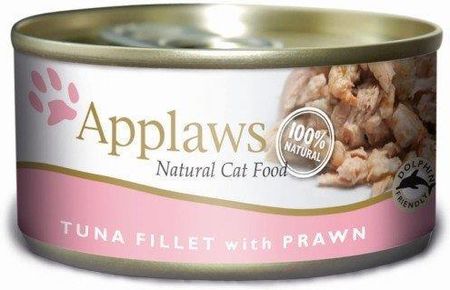 Applaws Cat Filety z Tuńczyka i Krewetki 6x70g