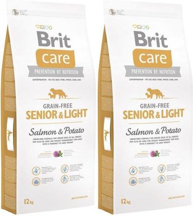 Brit care hotsell senior salmon potato