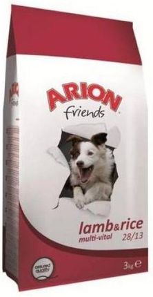 Arion Friends  Lamb & Rice Multivital 28/13 3kg