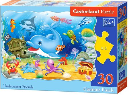 Castorland 30el. Delfin i Przyjaciele (03501)