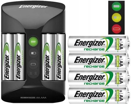 Energizer Pro Charger + Power Plus AA 4 szt. (EN-398373)