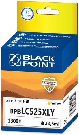 BlackPoint Zamiennik dla Brother LC-525XLY Żółty (BPBLC525XLY)