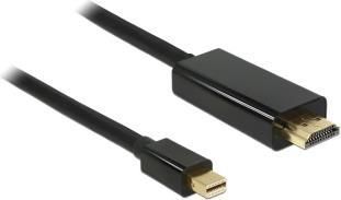 Delock Kabel Mini Displayport 1.1 Męski > HDMI -A Męski 3m Czarny (83700)