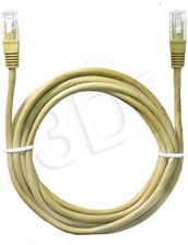 Blow Przyłącze Patchcord Prosty UTP 1.5m Żółty (2733)