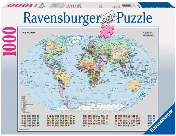 puzzle mapa swiata ravensburger Ravensburger Polityczna Mapa Świata   Ceny i opinie   Ceneo.pl