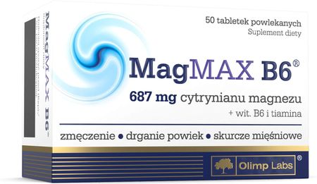 Olimp Magmax B6 Magnez + Vit B6 50 kaps.