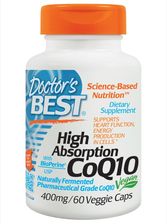 Zdjęcie Doctor's Best Coq10 Wysoka Absorpcja 400mg 60kaps. - Korsze