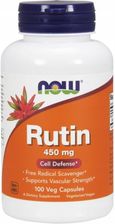 Now Foods Rutyna 450 mg 100 kaps.