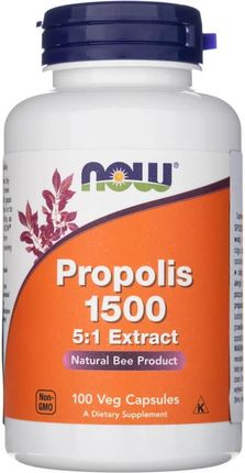 Now Foods Propolisu 1500 mg 100 kaps.