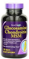 Natrol Glukozamina Chondriotyna I Msm 150 Tabl.