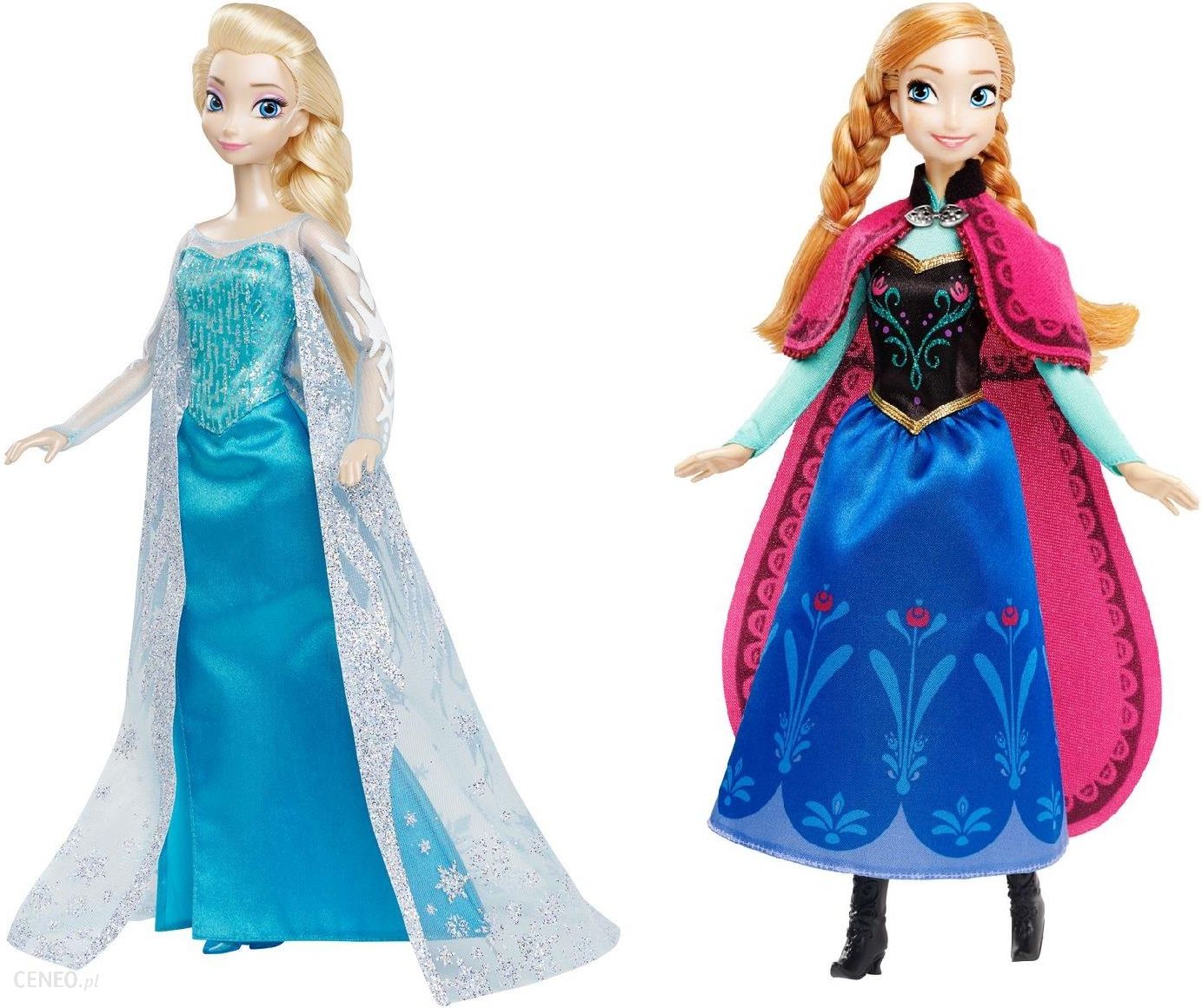 Lalka Mattel Disney Princess Frozen Dwupak Lalek Anna i 