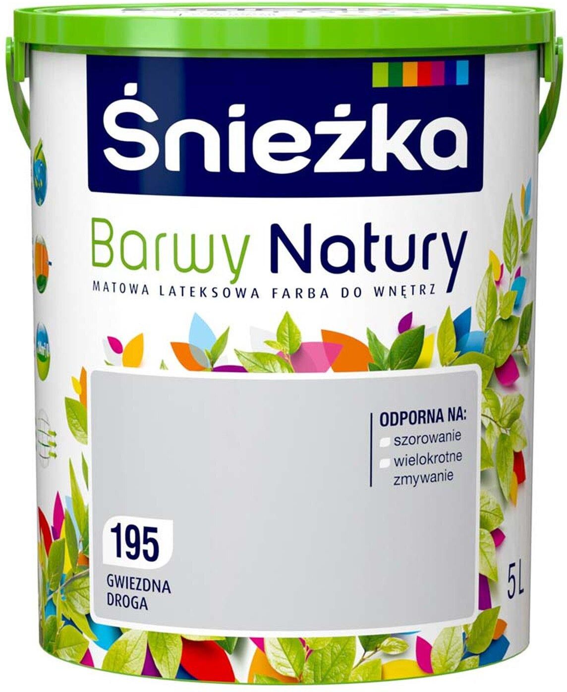 Farba śnieżka Barwy Natury Gwiezdna Droga 195 5l Opinie I Ceny Na