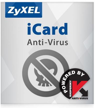 ZyXEL E-iCard 1-rok Kaspersky Antyvirus USG210 (LIC-KAV-ZZ0017F)