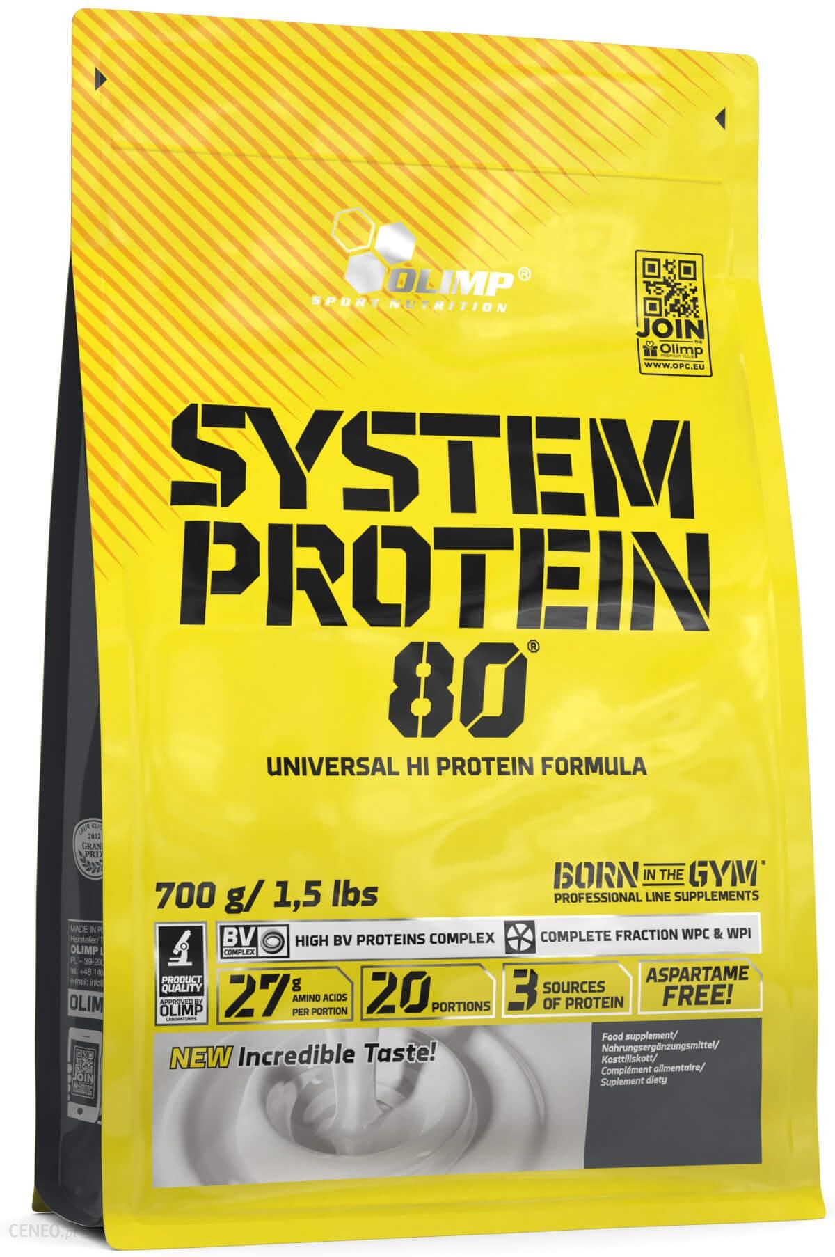 Odzywka Bialkowa Olimp System Protein 80 700g Ceny I Opinie Ceneo Pl